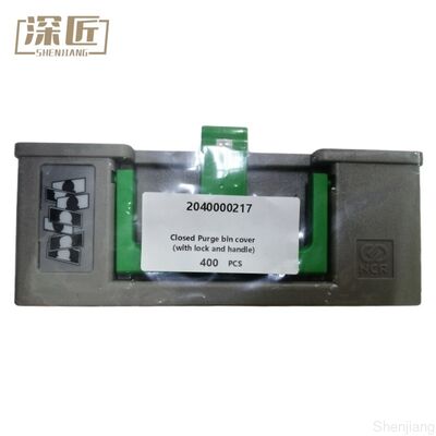 Qualität  2040000217 NCR Closed Purge Bin Cover with Lock and Handle ATM Machine Parts for NCR S1 Reject Cassette 4450693308 445-0693308 Fabrik