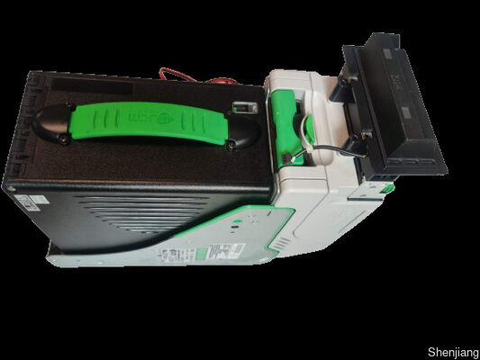 Kiosk verwendet JCM IVIZION-100-SS Banknotenprüfer-Kassette, schwarze Blende für Einzelhandelsautomaten, JCM-Geldscheinakzeptor