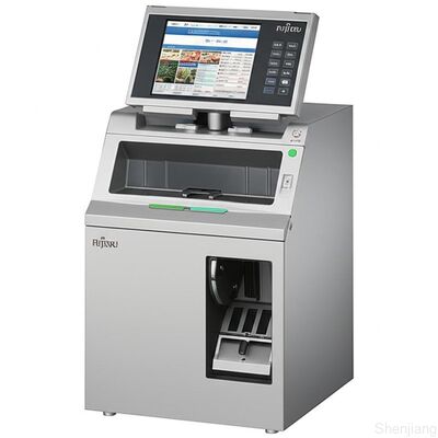 Fujitsu F510 Multi-Cassette-Medien-Dispenser mit bis zu 6 Kassetten 18.000 neue Noten Kapazität und Front- oder Rückservice-Zugriff
