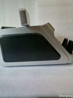 JUNUO C05 Banknotenzählmaschine Geldscheinprüfer Schwarz mit LED-Anzeige