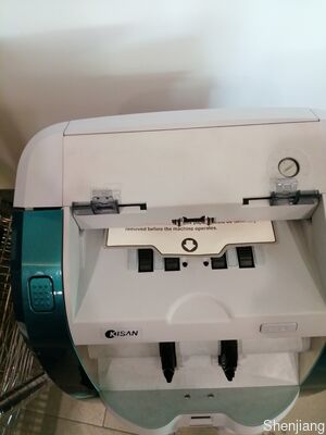 Kisan-Sortiermaschine für Banknoten Geldzähler Detektor Blau mit LED-Display Smart K3 S16E01-3659