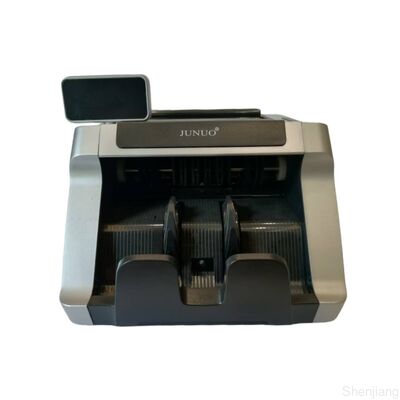 JUNUO C05 Banknotenzählmaschine Geldscheinprüfer Schwarz mit LED-Anzeige
