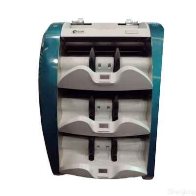 Kisan-Banknoten-Sortiermaschine Geldzähler Detektor Blau Smart K3 S16E01-3659