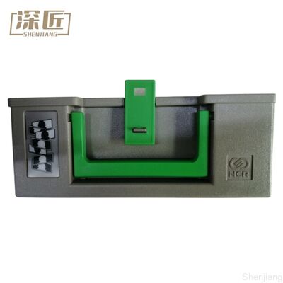 2040000217 NCR geschlossene Reinigungsbehälterabdeckung mit Schloss und Griff Geldautomatenteile für NCR S1 Reject Kassette 4450693308 445-0693308