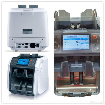 95 Währungen Banknoten-Sortiermaschine Banknotenzählmaschine in Banken